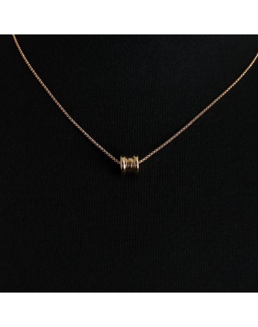 [중고명품] Bvlgari(불가리) 357255 18K로즈골드(핑크골드) 비제로원 네크리스 펜던트 목걸이aa66091