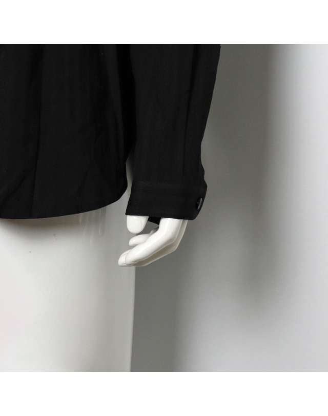 생로랑 [중고명품] [중고명품] SAINT LAURENT(생로랑) 599691 오피서 스타일 스트라이프 남성 셔츠aa67989 착용컷