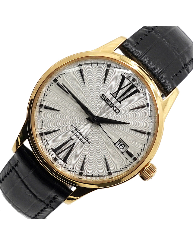 세이코 [중고명품] SEIKO(세이코) 6R15-01T0 사브 시리즈 40MM 오토매틱 가죽밴드 남성 시계aa68475 착용컷