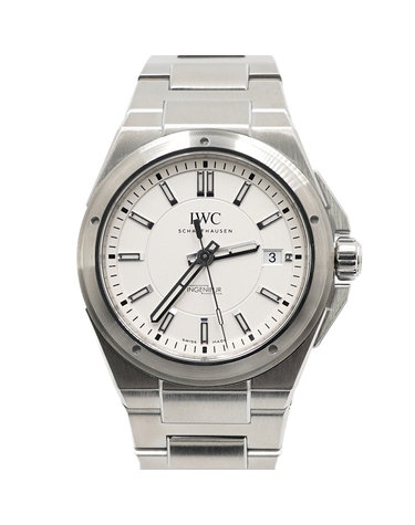 아이더블유씨 [중고명품] IWC IW323904 Ingenieur 인제니어 오토매틱 화이트 다이얼 40mm 스틸 남성 시계aa67236