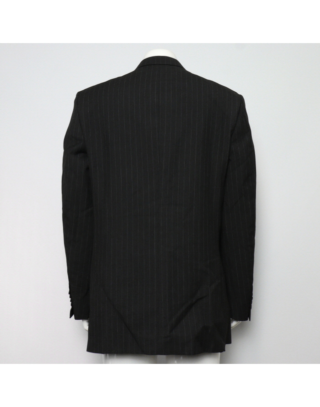 에르메네질도 제냐 [중고명품] [중고명품] Ermenegildo Zegna(에르메네질도제냐) 그레이 스트라이프 라나 울 3 버튼 레귤러 핏 남성 정장 수트 세트aa66781 착용컷