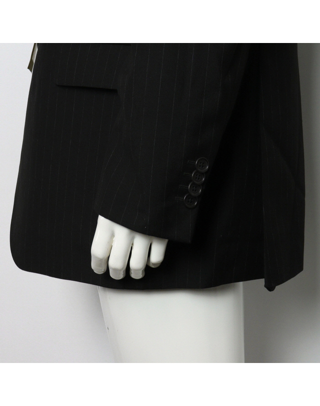 에르메네질도 제냐 [중고명품] [중고명품] Ermenegildo Zegna(에르메네질도제냐) 블랙 스트레이트 3 BOTTON 남성 정장 수트 세트aa66783 착용컷
