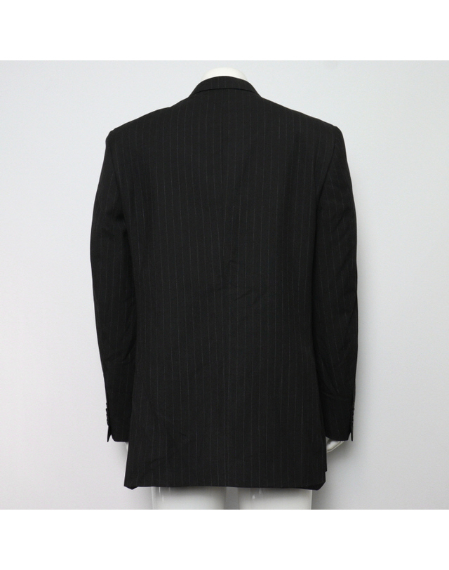 에르메네질도 제냐 [중고명품] [중고명품] Ermenegildo Zegna(에르메네질도제냐) 그레이 스트라이프 라나 울 3 버튼 레귤러 핏 남성 정장 수트 세트aa66782 착용컷