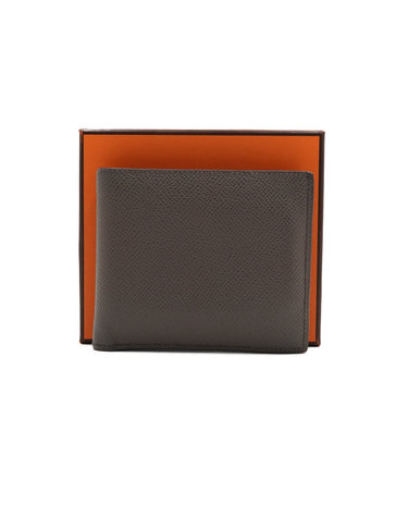 [중고명품] Hermes(에르메스) H043013CA8F 그리스 에땅 앱송 Mc2 Copernic 코페르닉 컴팩트 남성 반지갑aa68391