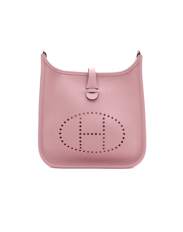 에르메스 [중고명품] [중고명품] Hermes(에르메스) H087941CK3Q 26시즌 에블린23 Rose Sakura 로즈사쿠라 포쉐III 끌레망스 은장하드웨어 숄더백 겸 크로스백aa66509 착용컷