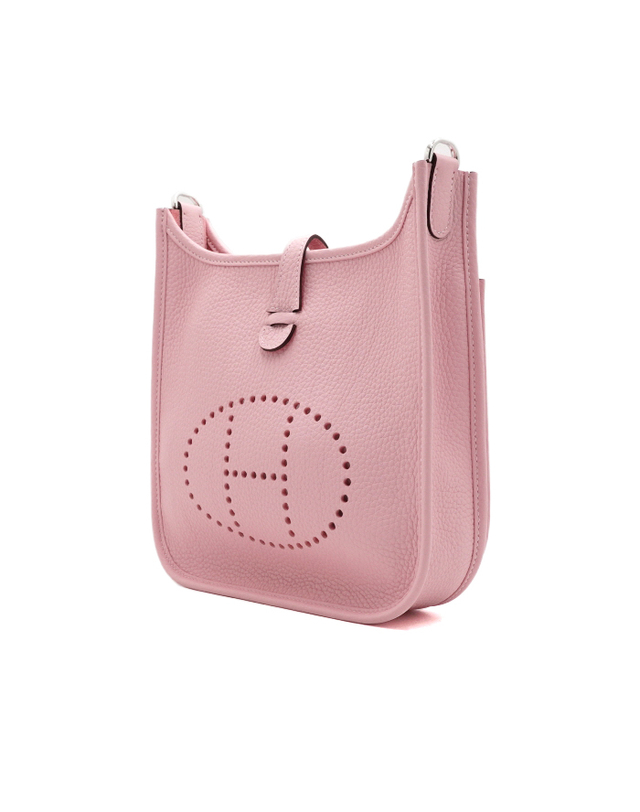 에르메스 [중고명품] [중고명품] Hermes(에르메스) H087941CK3Q 26시즌 에블린23 Rose Sakura 로즈사쿠라 포쉐III 끌레망스 은장하드웨어 숄더백 겸 크로스백aa66509 착용컷