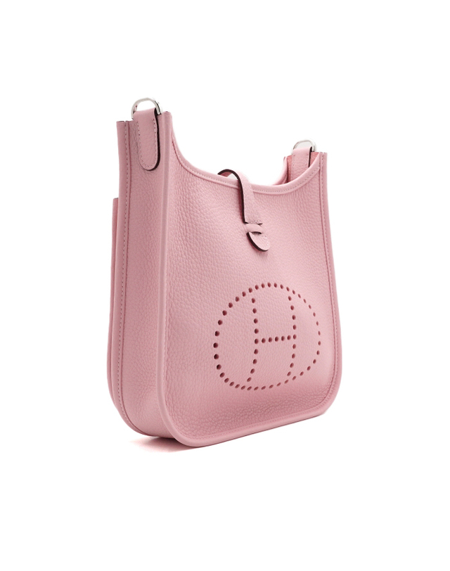 에르메스 [중고명품] [중고명품] Hermes(에르메스) H087941CK3Q 26시즌 에블린23 Rose Sakura 로즈사쿠라 포쉐III 끌레망스 은장하드웨어 숄더백 겸 크로스백aa66509 착용컷
