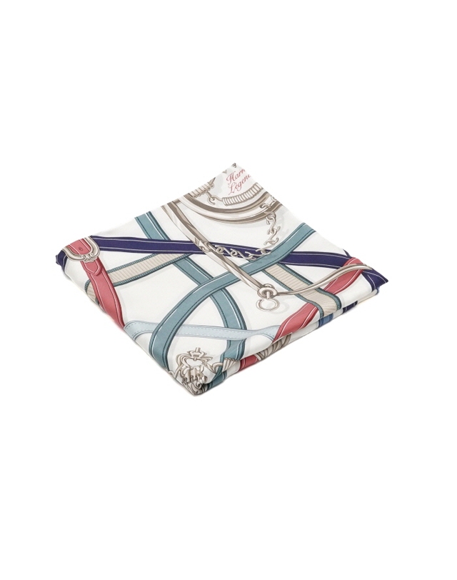 에르메스 [중고명품] Hermes(에르메스) H004299S Harnais Legendaire 아르네 레장데르 100% 실크 90X90까레(꺄르) 스퀘어 스카프aa66711 착용컷