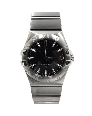 [중고명품] Omega(오메가) 123.10.35.60 컨스텔레이션(컨스틸레이션) 35mm 쿼츠 스틸 남성 시계aa67810
