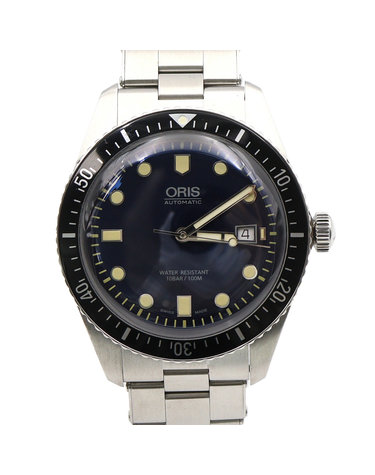 [중고명품] Omega(오메가) 01 733 7720 4055 Divers Sixty‑Five 식스티파이브 딥블루 42MM 스틸 남성 시계aa46974