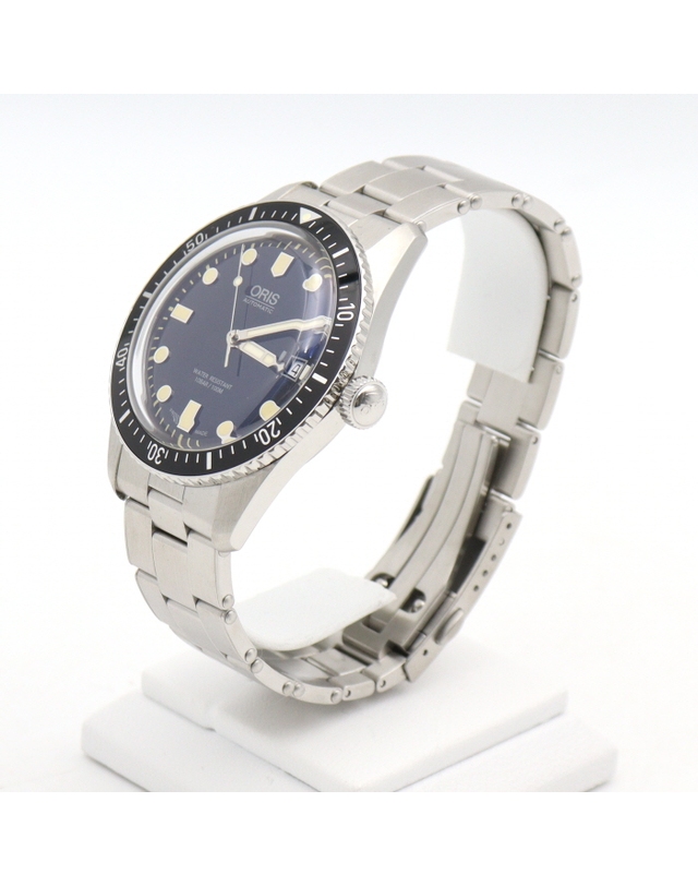 오메가 [중고명품] [중고명품] Omega(오메가) 01 733 7720 4055 Divers Sixty‑Five 식스티파이브 딥블루 42MM 스틸 남성 시계aa46974 착용컷