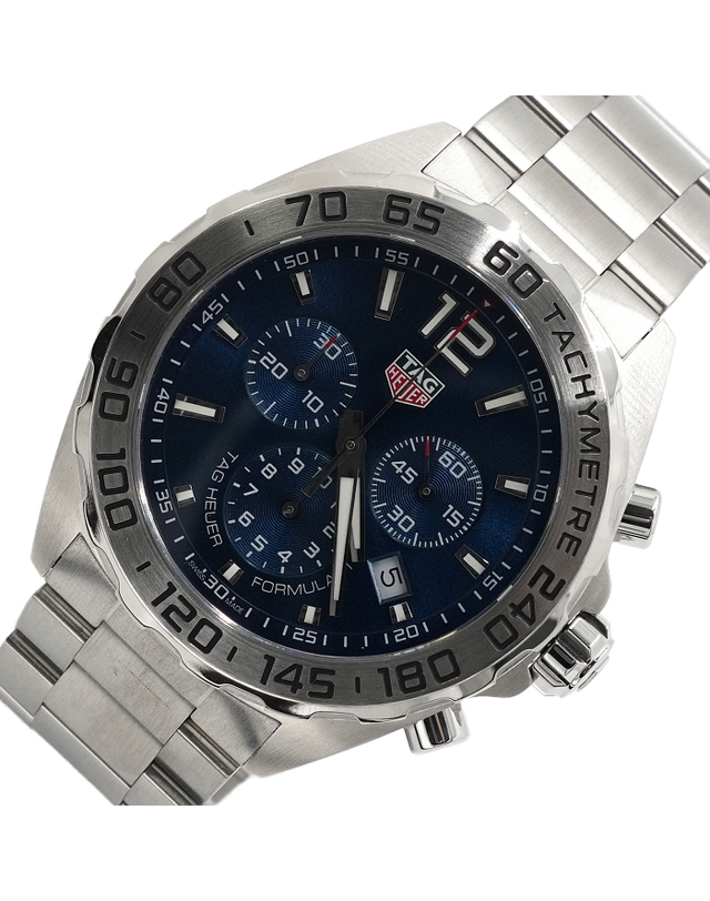 태그 호이어 [중고명품] [중고명품] Tag Heuer(태그호이어) CAZ101K 포뮬러1 크로노그래프 청판 쿼츠 스틸 남성 시계aa67122 착용컷