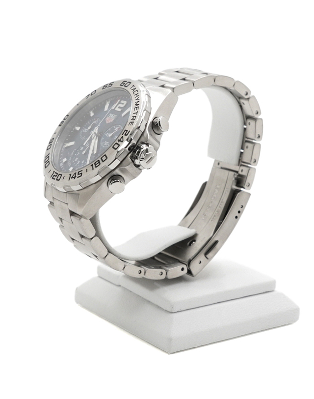 태그 호이어 [중고명품] [중고명품] Tag Heuer(태그호이어) CAZ101K 포뮬러1 크로노그래프 청판 쿼츠 스틸 남성 시계aa67122 착용컷