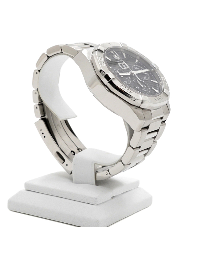 태그 호이어 [중고명품] [중고명품] Tag Heuer(태그호이어) CAY211Z 아쿠아레이서 43mm 크로노그래프 오토매틱 스틸 남성 시계aa67615 착용컷