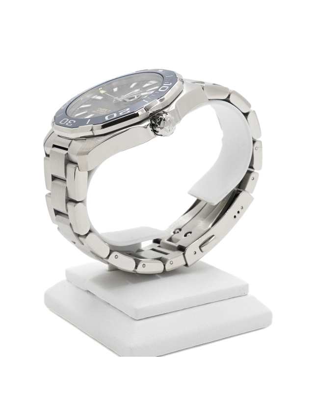 태그 호이어 [중고명품] [중고명품] Tag Heuer(태그호이어) WAY201B AQUARACER 아쿠아레이서300 청판 오토매틱 43mm 스틸 남성 시계aa67702 착용컷