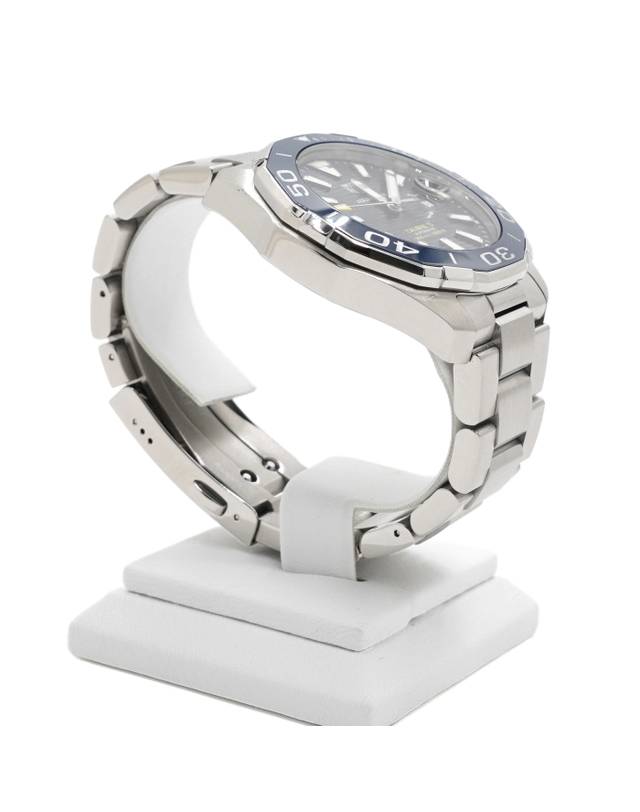 태그 호이어 [중고명품] [중고명품] Tag Heuer(태그호이어) WAY201B AQUARACER 아쿠아레이서300 청판 오토매틱 43mm 스틸 남성 시계aa67702 착용컷