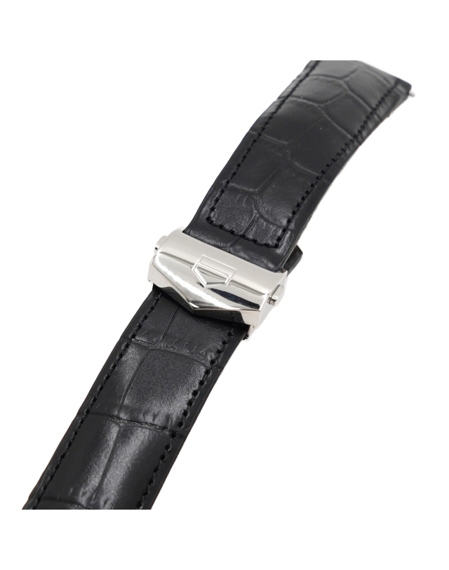 태그 호이어 [중고명품] Tag Heuer(태그호이어) 까레라 43MM 전용 가죽스트랩 폴딩버클 세트aa68392 착용컷