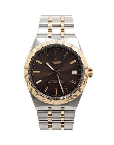 [중고명품] TUDOR(튜더) 2836C1A3 18K옐로우골드 콤비 TUDOR Royal 튜더로얄 36mm 오토매틱 남성 시계aa68238