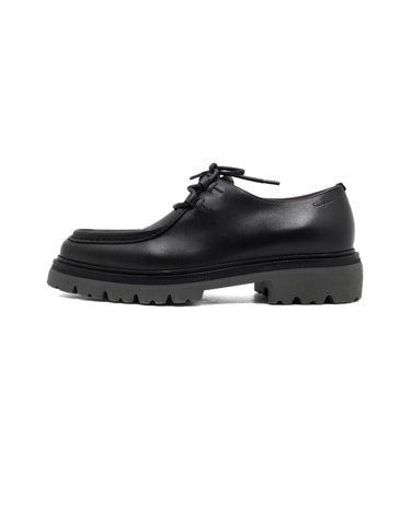 페라가모 [중고명품] Ferragamo(페라가모) 020933 블랙 Italo 이탈로 가죽 레이스업 더비 남성 로퍼 구두aa68956