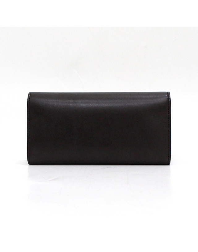 페라가모 [중고명품] [중고명품] Ferragamo(페라가모) 22 D269 브라운 레더 바라 리본플랩 여성 장지갑aa68315 착용컷