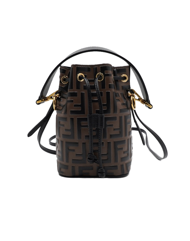 펜디 [중고명품] [중고명품] Fendi(펜디) 8BS010 몬트레조 드로우스트링 미니 버킷 토트백 숄더백 크로스백aa68750 착용컷