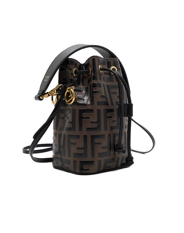 펜디 [중고명품] [중고명품] Fendi(펜디) 8BS010 몬트레조 드로우스트링 미니 버킷 토트백 숄더백 크로스백aa68750 착용컷