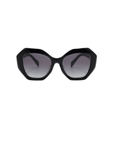 [중고명품] Prada(프라다) SPR16W 블랙 오버사이즈 헥사곤 프레임 여성 선글라스aa68453