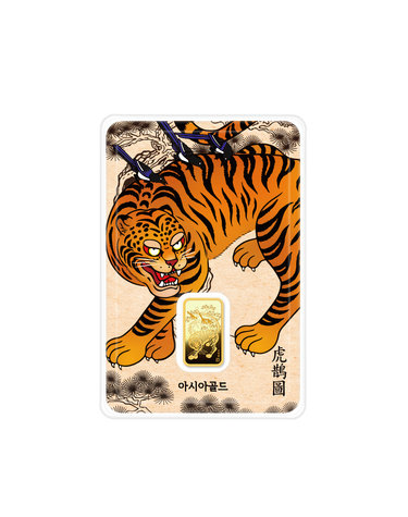 아시아골드 골드바 3.75g 호작도