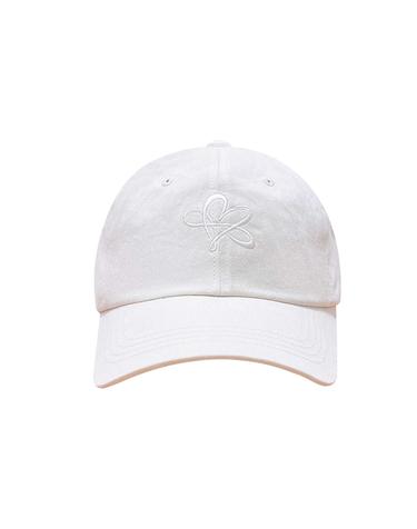 ARI MINI HEART LOGO BALL CAP / IVORY