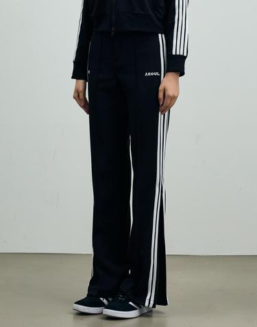 JOEL JERSEY TRACK PANTS / BLACK