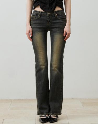 CIEL BOOTCUT DENIM PANTS / BLUE
