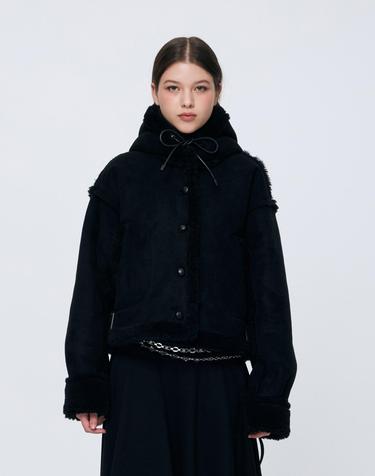 ADORABLE HOOD MUSTANG / BLACK