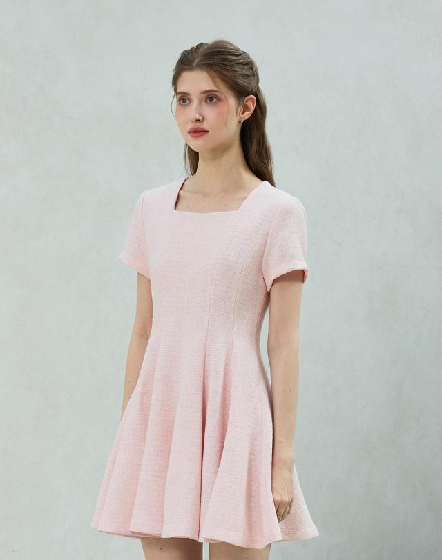 아리킴 LANI TWEED DRESS / PINK 핑크 착용컷