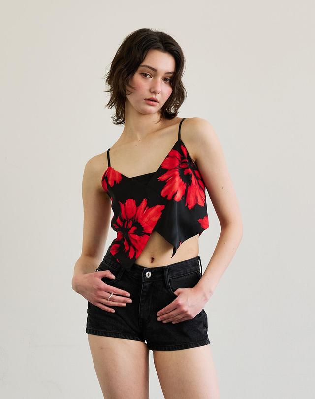 아리킴 FLUTTER TOP / RED 레드 착용컷