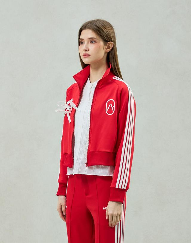 아리킴 JOEL JERSEY TRACK TOP / RED 레드 착용컷