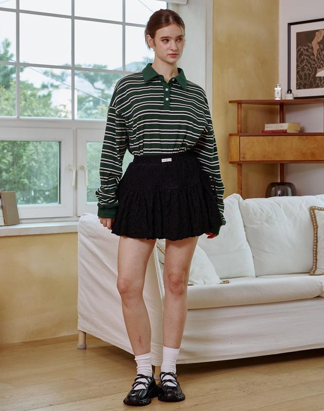아리킴 ANNIE BALLOON SKIRT PANTS / BLACK 블랙 착용컷