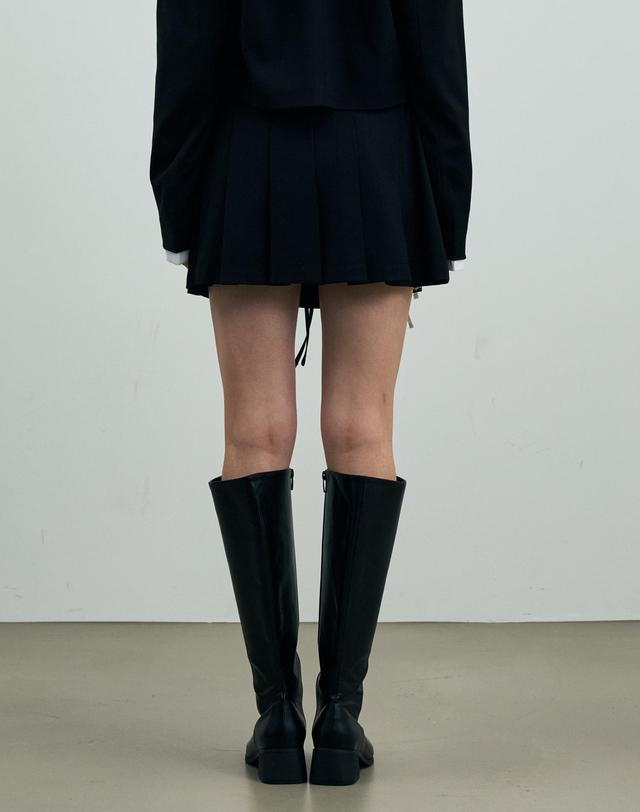 아리킴 MILD PLEATS SKIRT PANTS / BLACK 블랙 착용컷