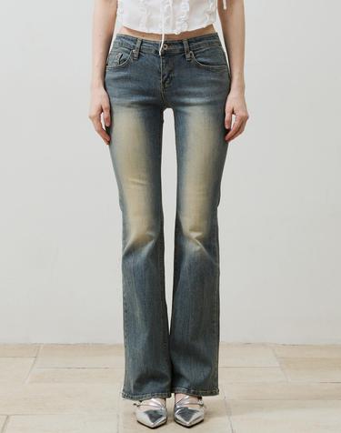 CIEL BOOTCUT DENIM PANTS / LIGHT BLUE