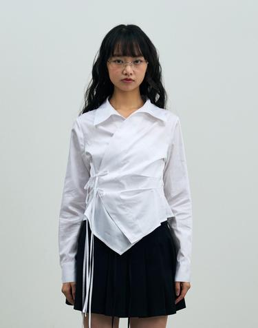 HALO WRAP SHIRT / WHITE