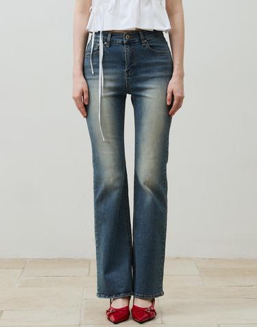 아리킴 ROEL BOOTCUT DENIM PANTS / BLUE