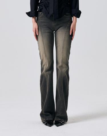 아리킴 ELLA BOOTCUT DENIM PANTS / BLACK