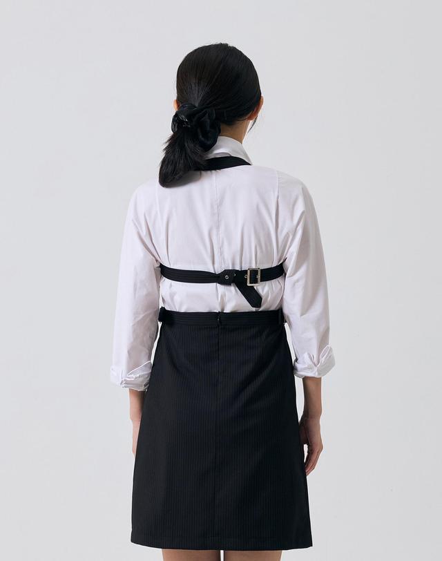 아리킴 ODE BUCKLE MINI DRESS / BLACK 블랙 착용컷