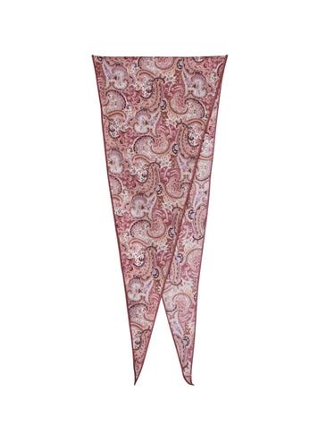 핑크 페이즐리 다이아몬드 스카프 Diamond Boho Bloom_Dusty Pink