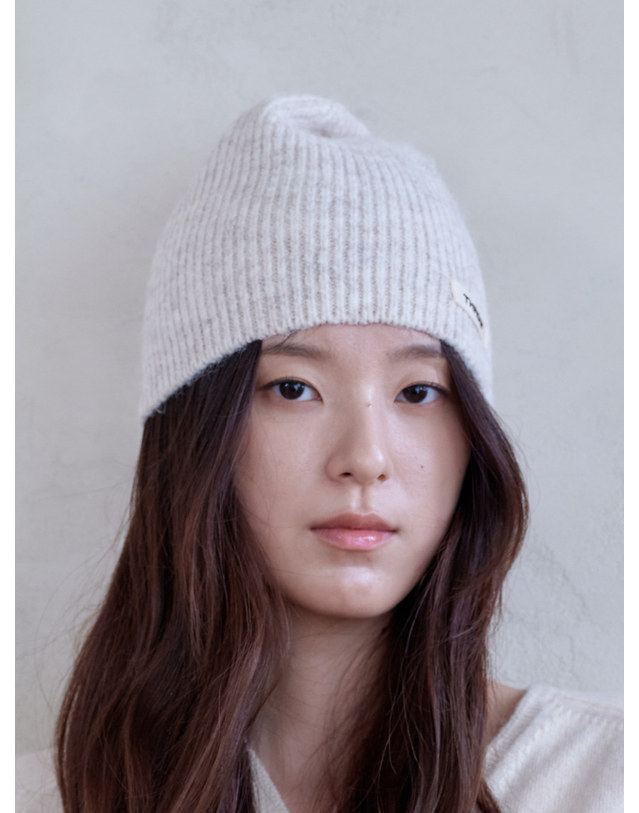쓰로우 소프트 울 립 비니 (4 Colors) 착용컷