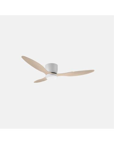 쿠쿠 인스퓨어 실링팬 초슬림 132cm 52인치 CCF-ABL5210WD 거실 안방 천정 (화이트 우드)