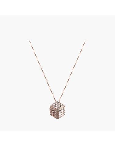 샤인다이스 목걸이 MGNL0370 14K Gold Plated (로즈골드)
