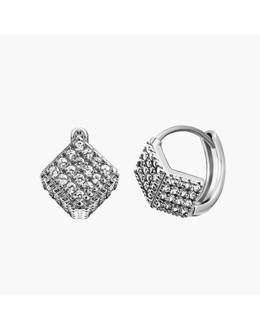 샤인다이스 귀걸이 MGER0373 Rhodium Plated (화이트골드)