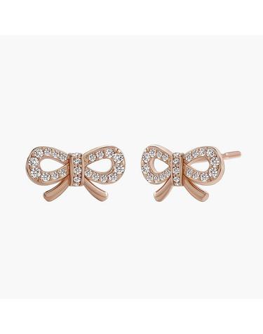 리봉봉 귀걸이 MGER0383 14K Gold Plated (로즈골드)