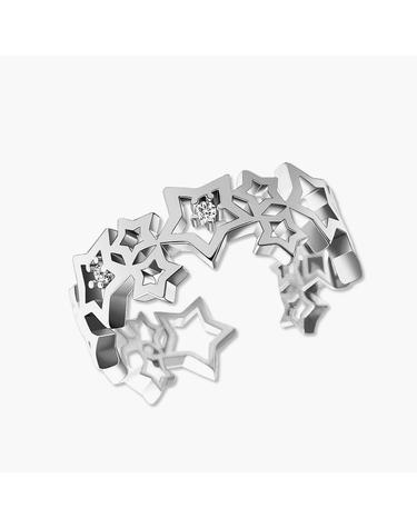 스타클래시 오픈링 MGFR0390 Rhodium Plated (화이트골드)