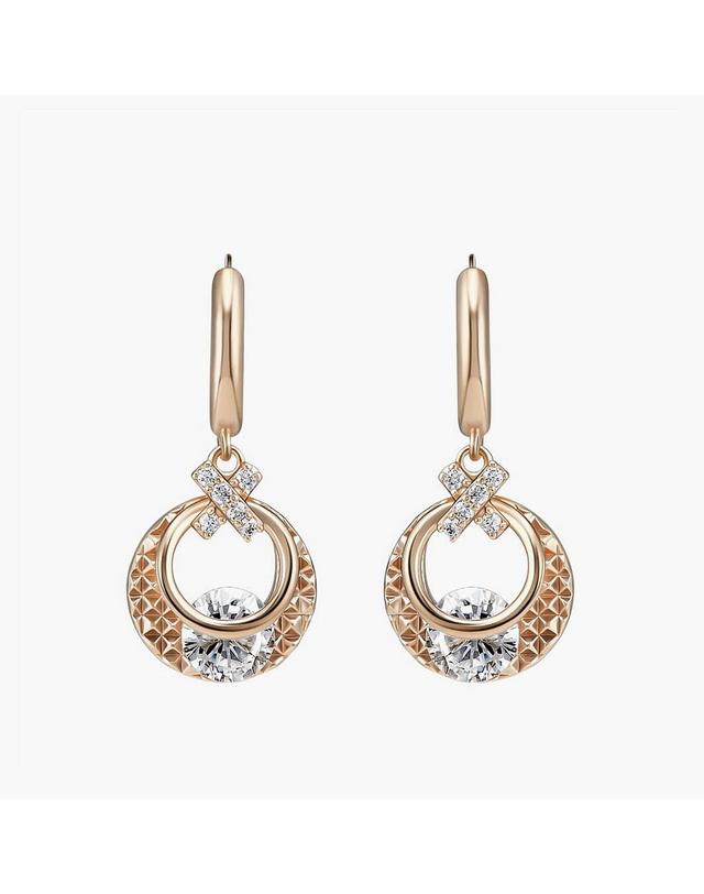 모노그래프 메리 귀걸이 MGER013S 14K Gold Plated 착용컷